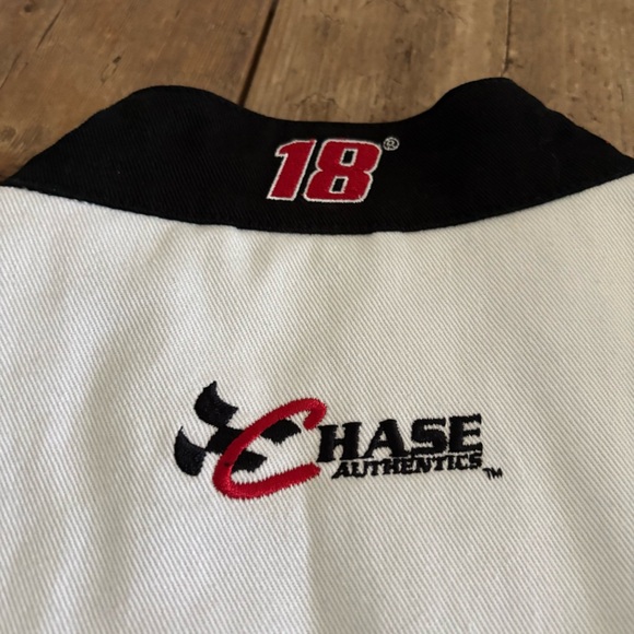 Chase Authentics Bobby Labonte #18 Interstate Batteries NASCAR Racing Jacket - Picture 12 of 12
